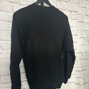 LPA Black Ribbed Sweater